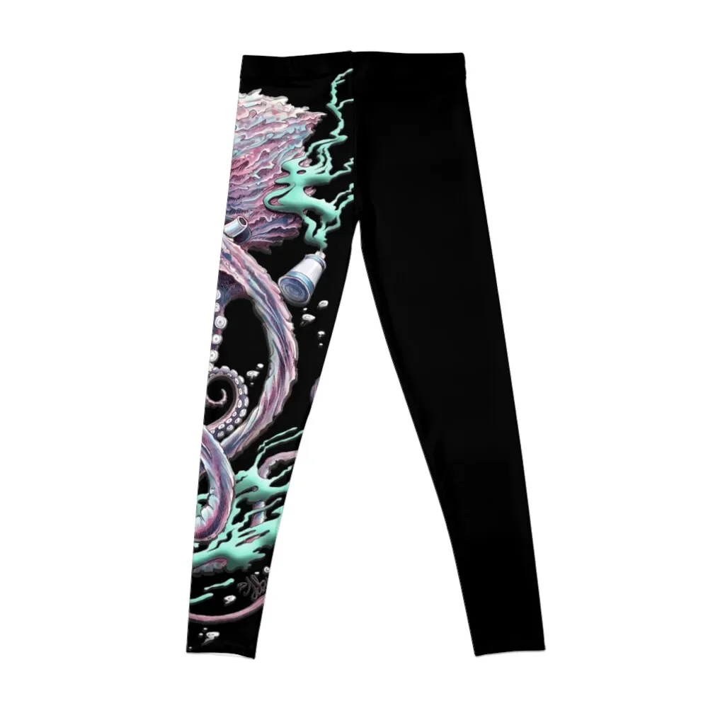Octospray Leggings Women's tights legings for fitness Womens Leggings