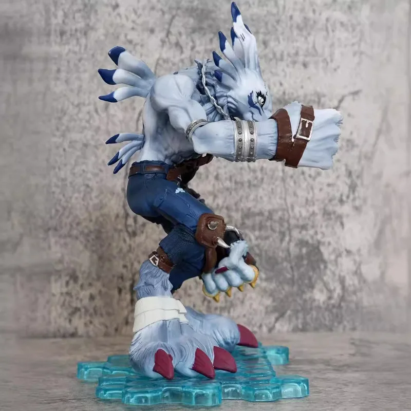 Figura DE ACCIÓN DE Digimon Adventure Garurumon, modelo de Pvc, estatua, muñeca coleccionable, regalos de juguete