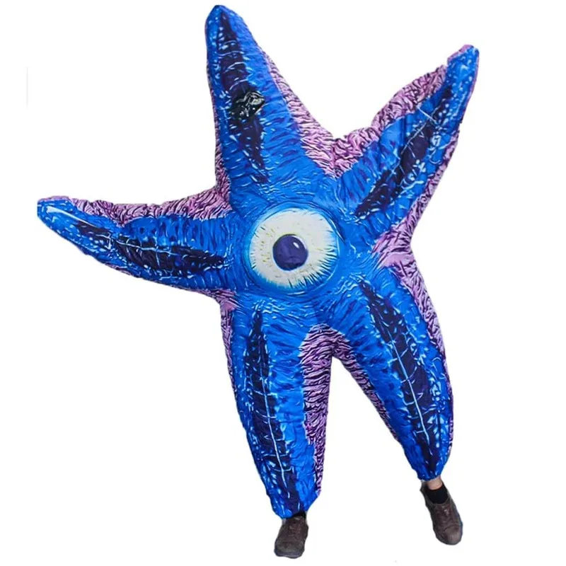

111 www Inflatable Starfish for Adult Funny Party Blow up Halloween Cosplay Costume