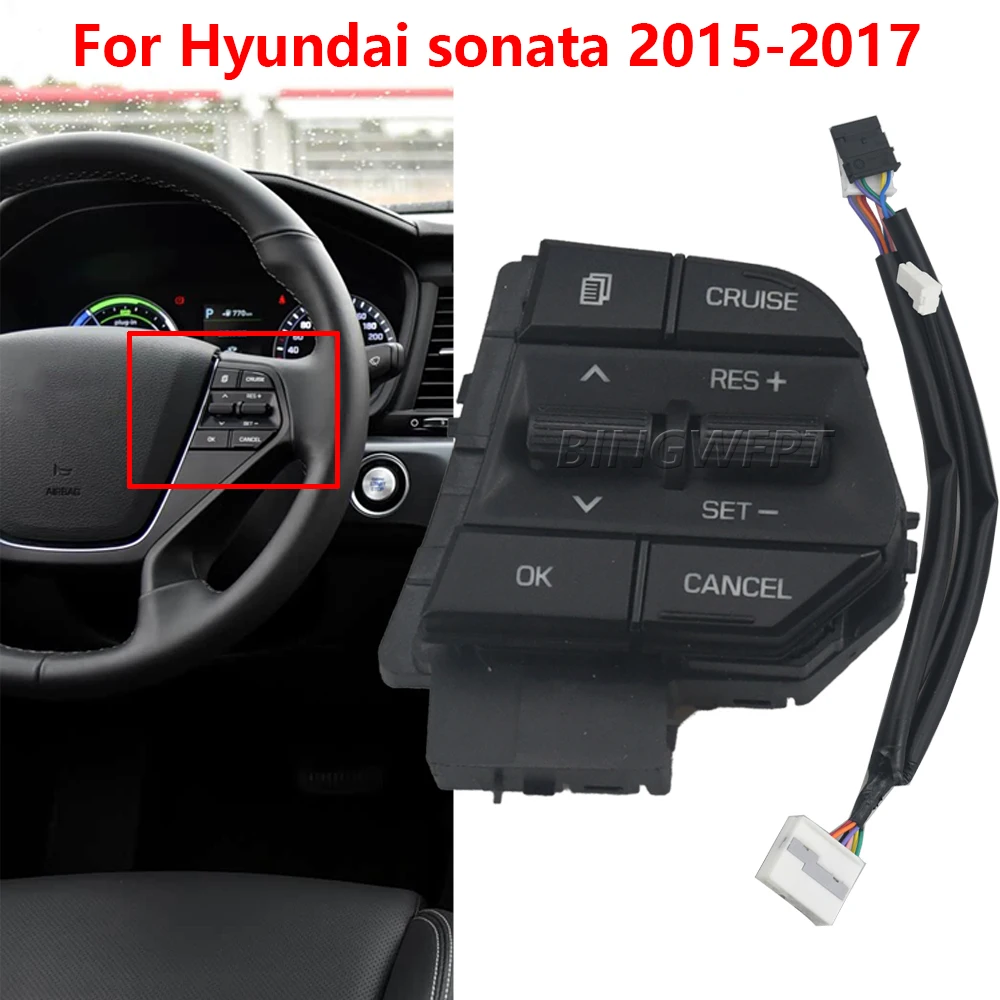 

96700-C1510 96700C1510 96700-C1030 96700C1030 Steering Wheel Switch Cruise Control Button For Hyundai Sonata 2.4 2015-2017