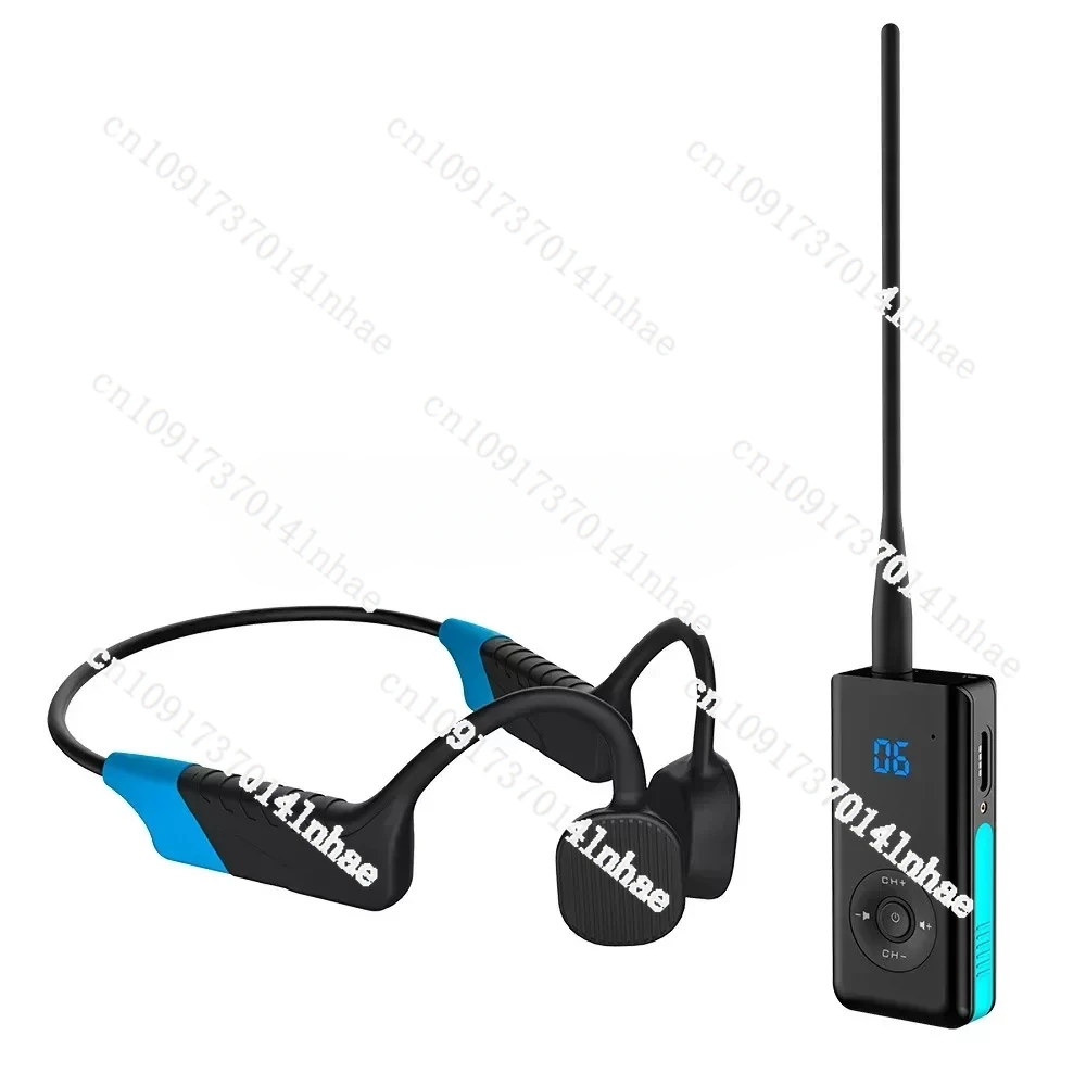 Ear Phone Swimming Equipment Training Waterproof Wireless Headset Headphone Underwater Swim Coach Walkie Talkie Communication