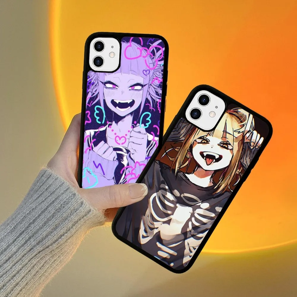 Himiko Toga Phone Case Silicone PC+TPU For For iPhone  11 12 13 14 15 16 Plus Pro Max Cover