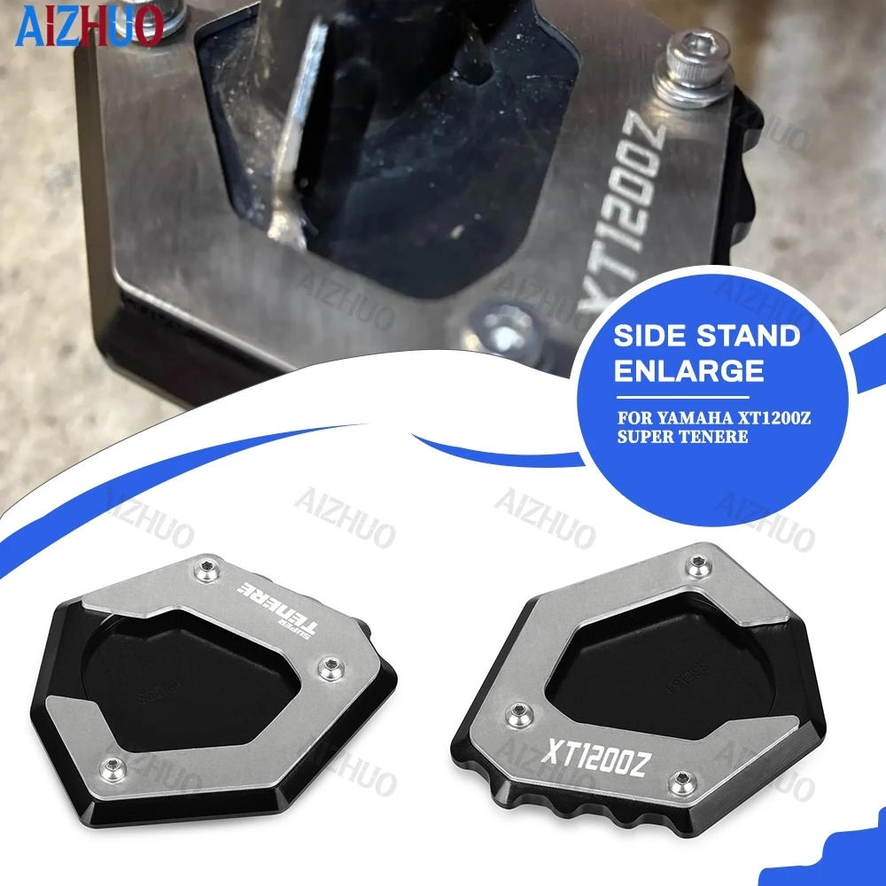 

Side Stand Extension For Yamaha XT1200Z XT1200ZE XT 1200 Z Super Tenere 1200 Motorcycle CNC Kickstand Foot Pad Support Plate