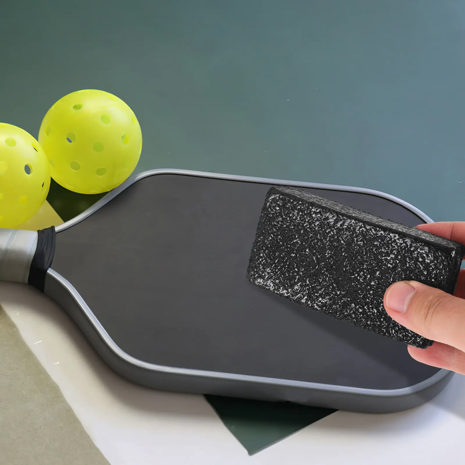 

Профессиональный очиститель для ракеток, портативный, маленький, для спортивных ракеток, предотвращающий износ, многофункциональный, улучшающий сцепление, для тенниса