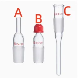 Glass thermometer stirrer sleeve screw laboratory prevent corrosion otemperature 14/19/23/24/26/29 Ground Joint Plastic labware