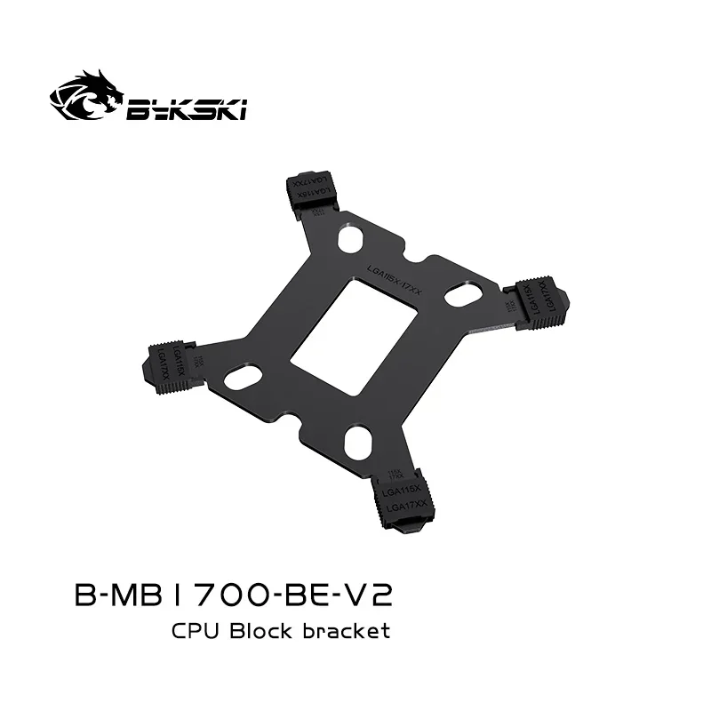 Bykski CPU Water Block Bracket For LGA1700 1151 115X Intel12/13th Generation Socket, PC Water Cooling Accessories B-MB1700-BE-V2