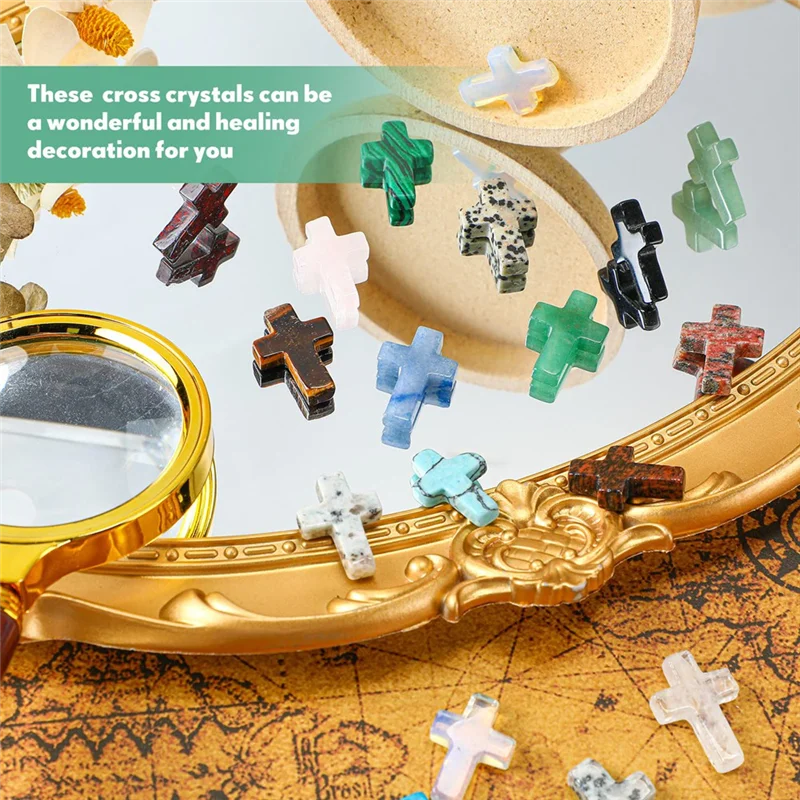 

Практичные - 75 шт. хрустальные камни оптом в форме драгоценных камней ведьмы хрустальные камни с несколькими карманами для DIY ожерелья ювелирных изделий