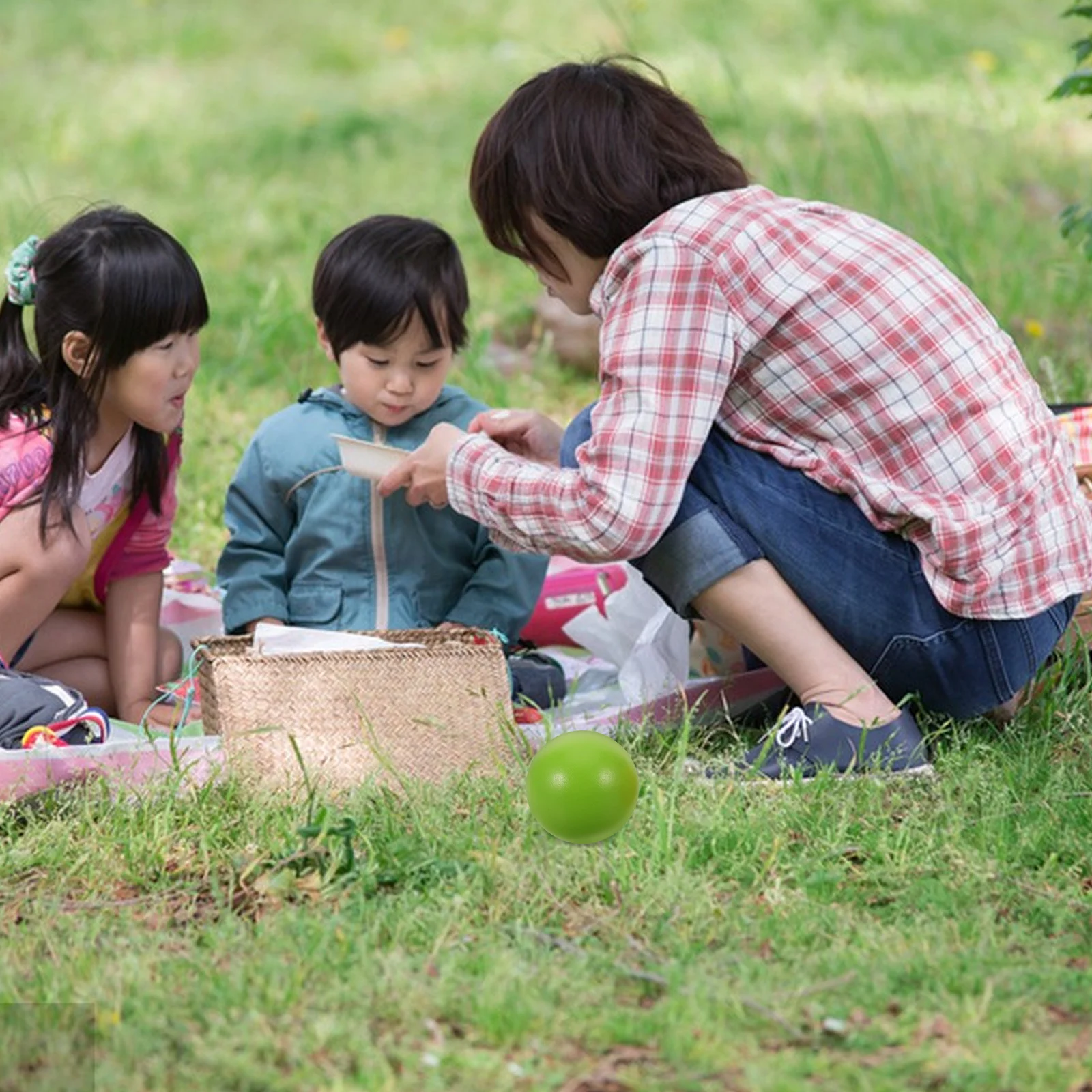 Juego de croquet para niños, accesorios, juego de repuesto de bolas para patio trasero, césped para niños al aire libre