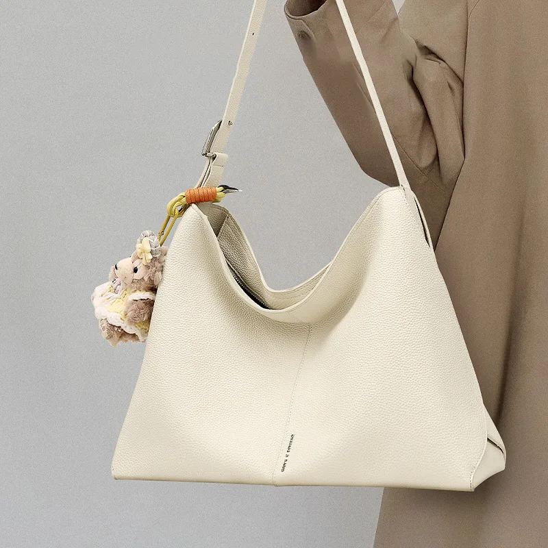 

Leather Textured Tote Bag Women 2026 Fashionable, Large-capacity, Versatile Single-shoulder Crossbody Bag