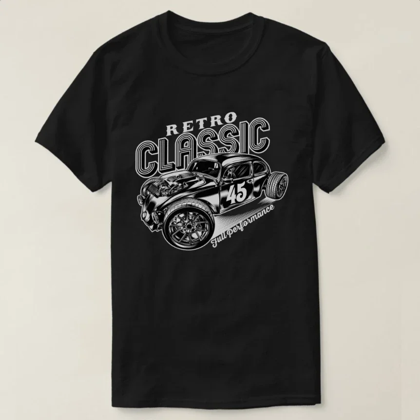 

Classic German Hot Rod Full Performance Racer Vintage Car T-Shirt 100% Cotton O-Neck Short Sleeve Summer Casual Mens T-shirt