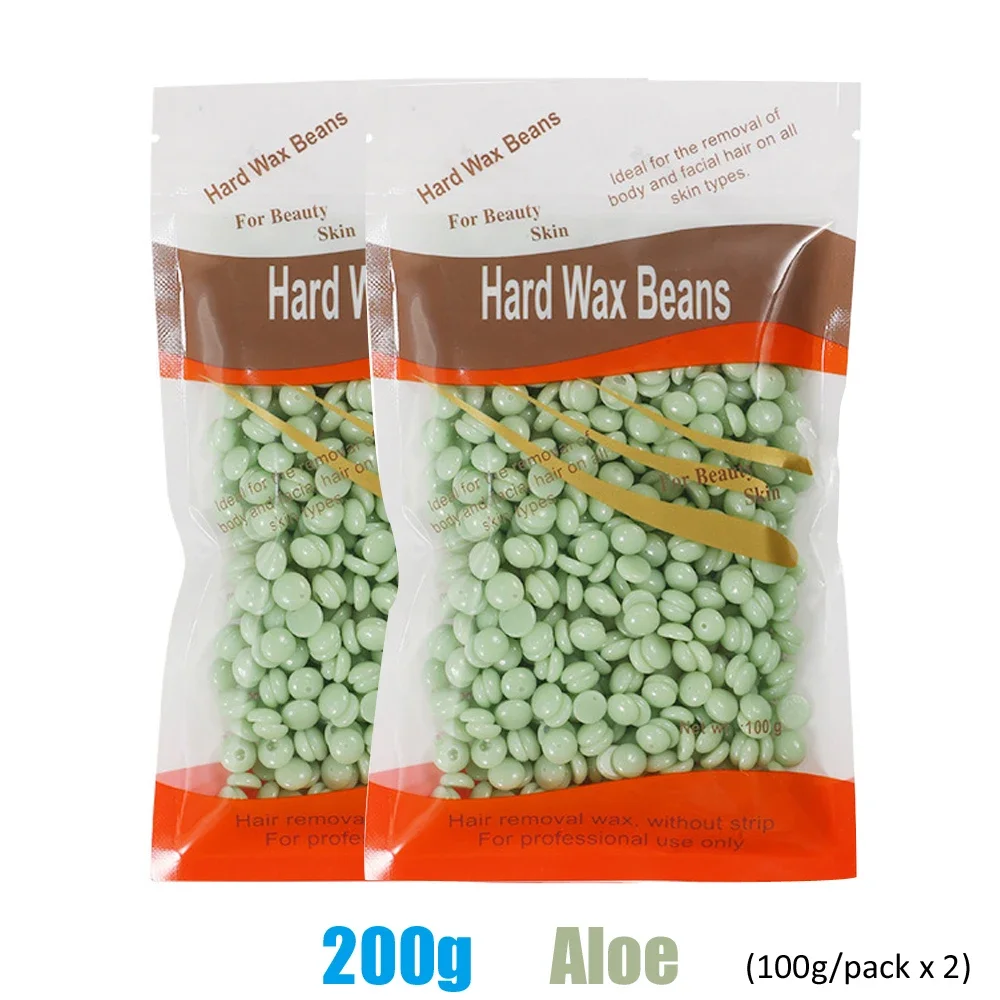 Haar Entfernung Wachs Perlen 500g/200g/50g Für Wachs Heizung Schmerzlos Enthaarung Waxing körper Haar Entfernung Bohnen Pflege Werkzeug Unisex