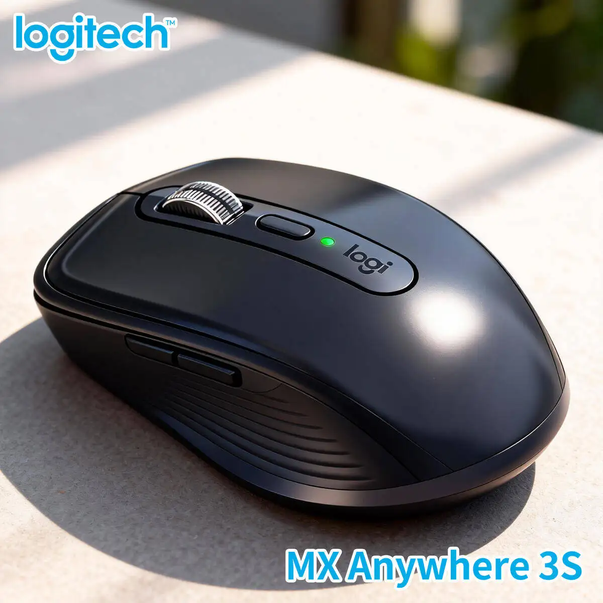 

Logitech MX Anywhere 3S Bluetooth Mouse Compact Portable Precision Tracking For Graphic Design Office MacBook Chromebook