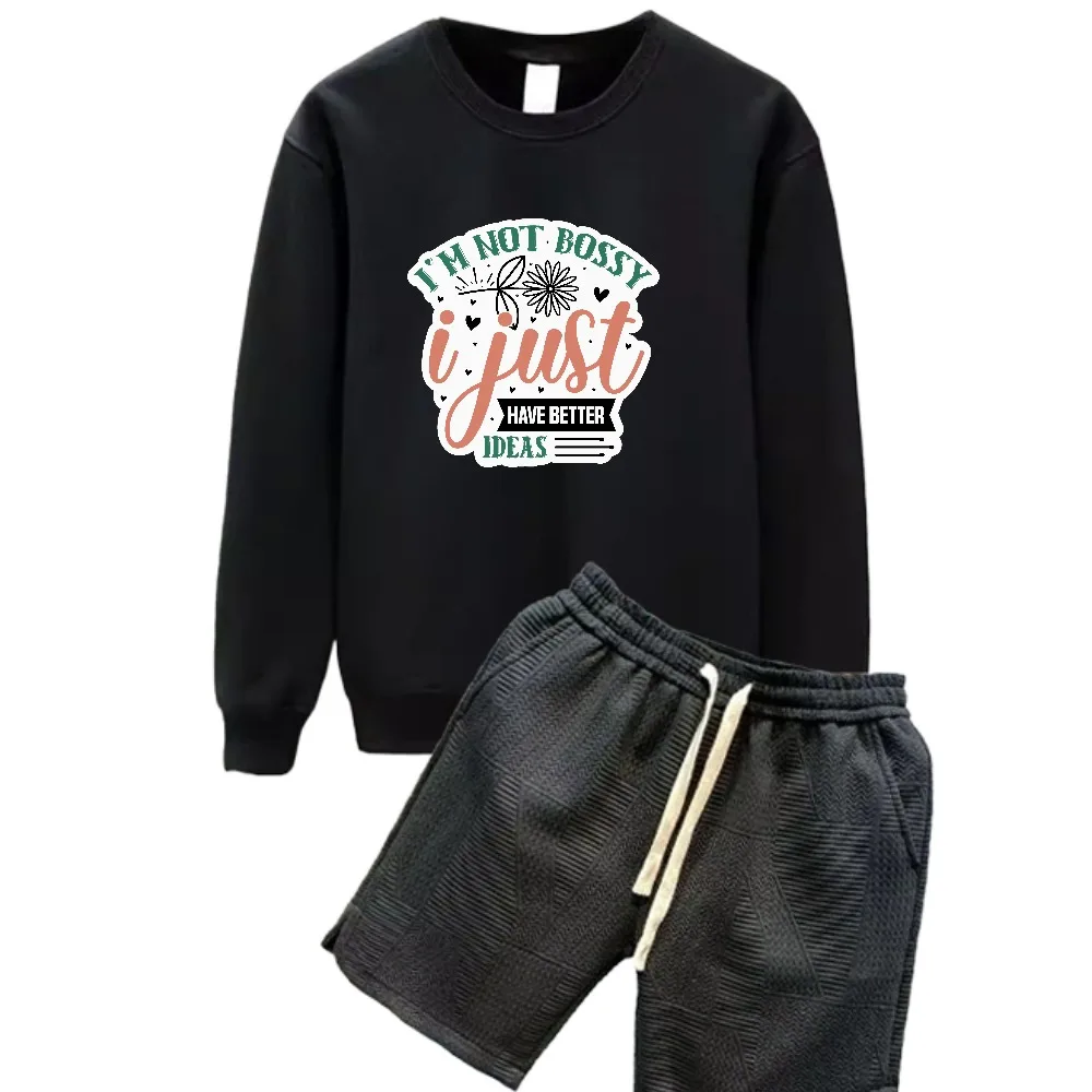 

2025 Fashion Sports T-shirt+Shorts suits Men's Casual Spring And Autumn Tracksuit Set Daily Wear Comfortable Outfit For Men sets