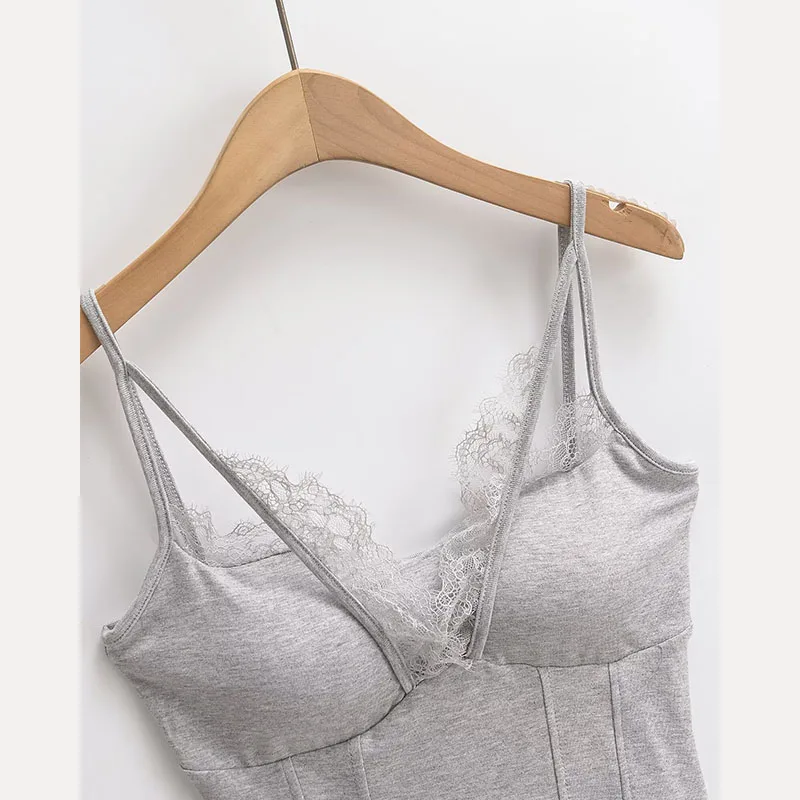 

Весна 202, женский уличный кружевной жилет с вырезами, облегающий жилет с бретельками, сексуальный Ele, Новое поступление Z