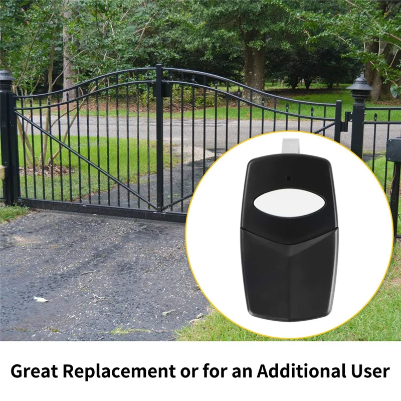 【علامة تجارية جديدة】جهاز تحكم عن بعد لفتح باب المرآب للبوابة لموديلات خطية متعددة الأكواد 300 ميجا هرتز 308911/1089/3070/3060 تتميز بمفتاح 10 Dip