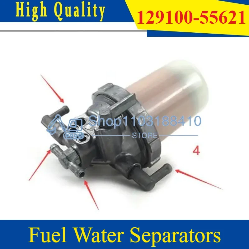 

Высококачественные сепараторы топливной воды OEM 129100-55621 12910055621 Топливный фильтр для Yanma-r 4TNE88 Komats-u PC30 35 40 45 50