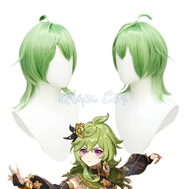 Genshin Impact Collei Cosplay Costume Adult Carnival Uniform Wig Anime Halloween Party Costumes Masquerade Women Game