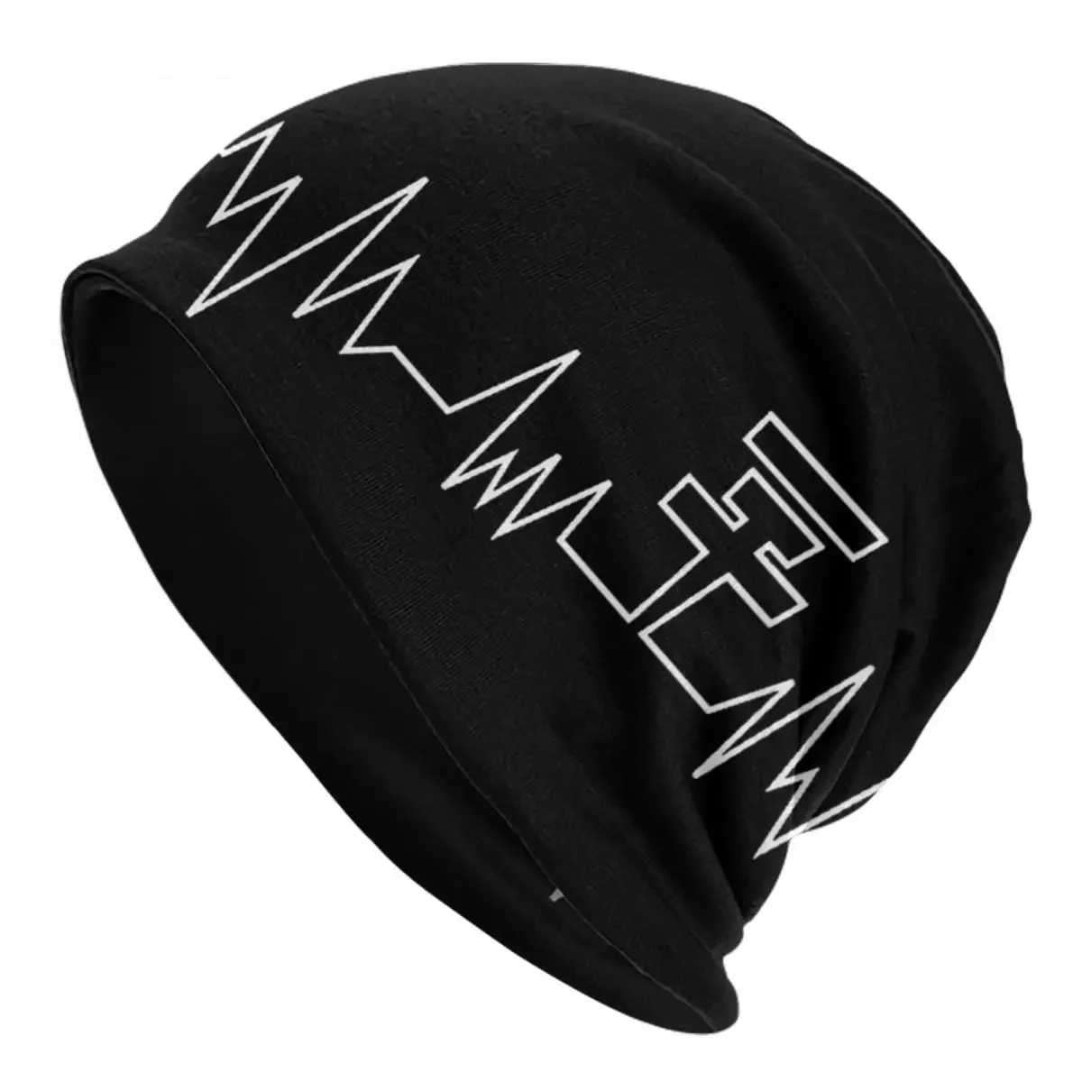 Tokio Hotel Heartbeat Autumn Winter Beanie Skullies Unique Logo Beanies Cap Women Men New Arrival Warm Dual-use Bonnet Knit Hat