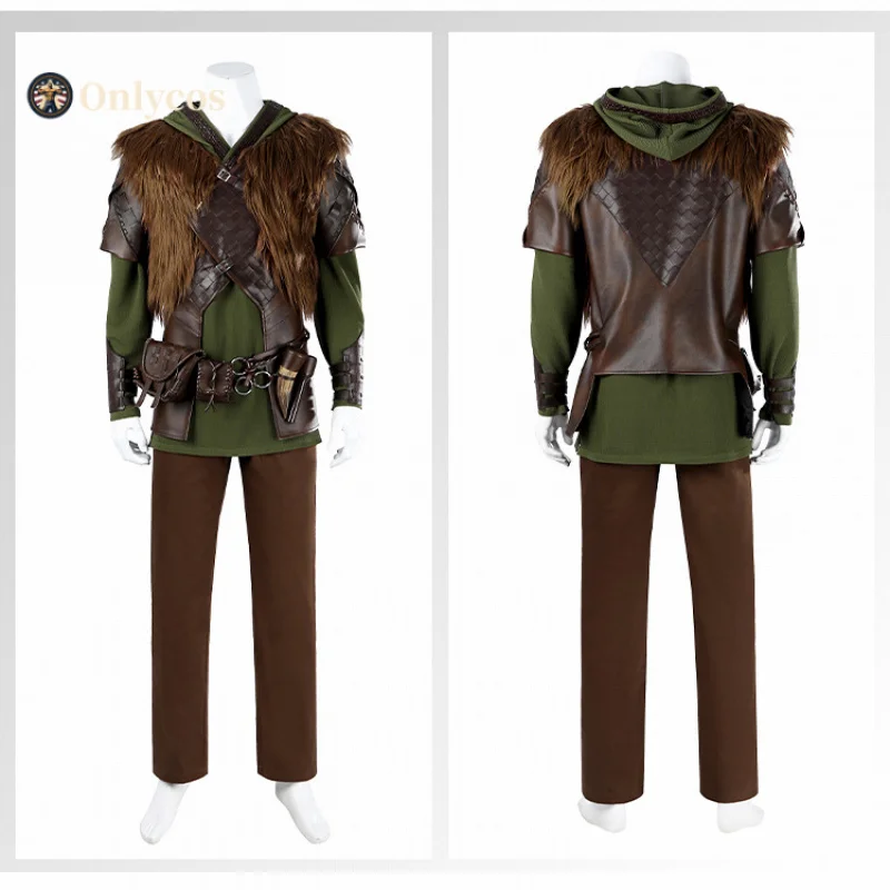 

NEW How to Train Your Dragon Hiccup Cosplay Costume Halloween Accessories Prop Uniform For Women Movie Role Play Outfit Onlycos