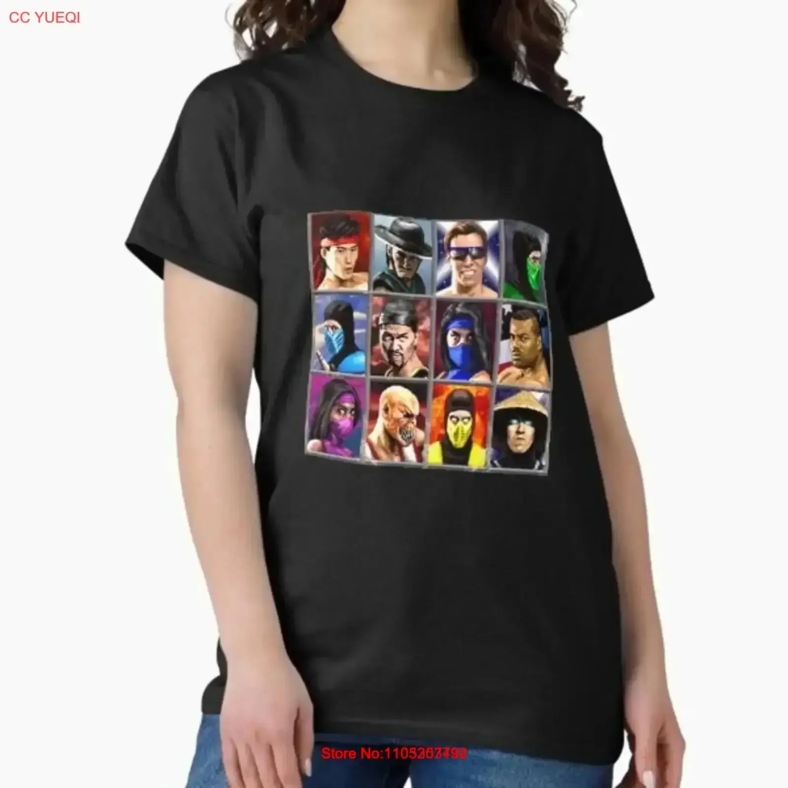 Mortal Kombat 2 Character Select Classic T Shirt Made in US AUS Size S 2XL vintage Washed Stylish graphic Soft vintage Washed