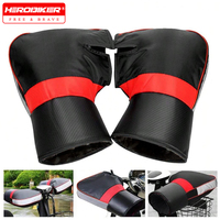 Motorcycle Handlebar Windproof Muffs Protective Motorbike Scooter Thick Warm Grip Handle Bar Muff Rainproof Winter Warmer Gloves