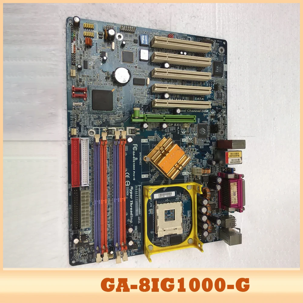 

GA-8IG1000-G For Gi-ga-byte Industrial Control Motherboard 865G 5 PCI Slots