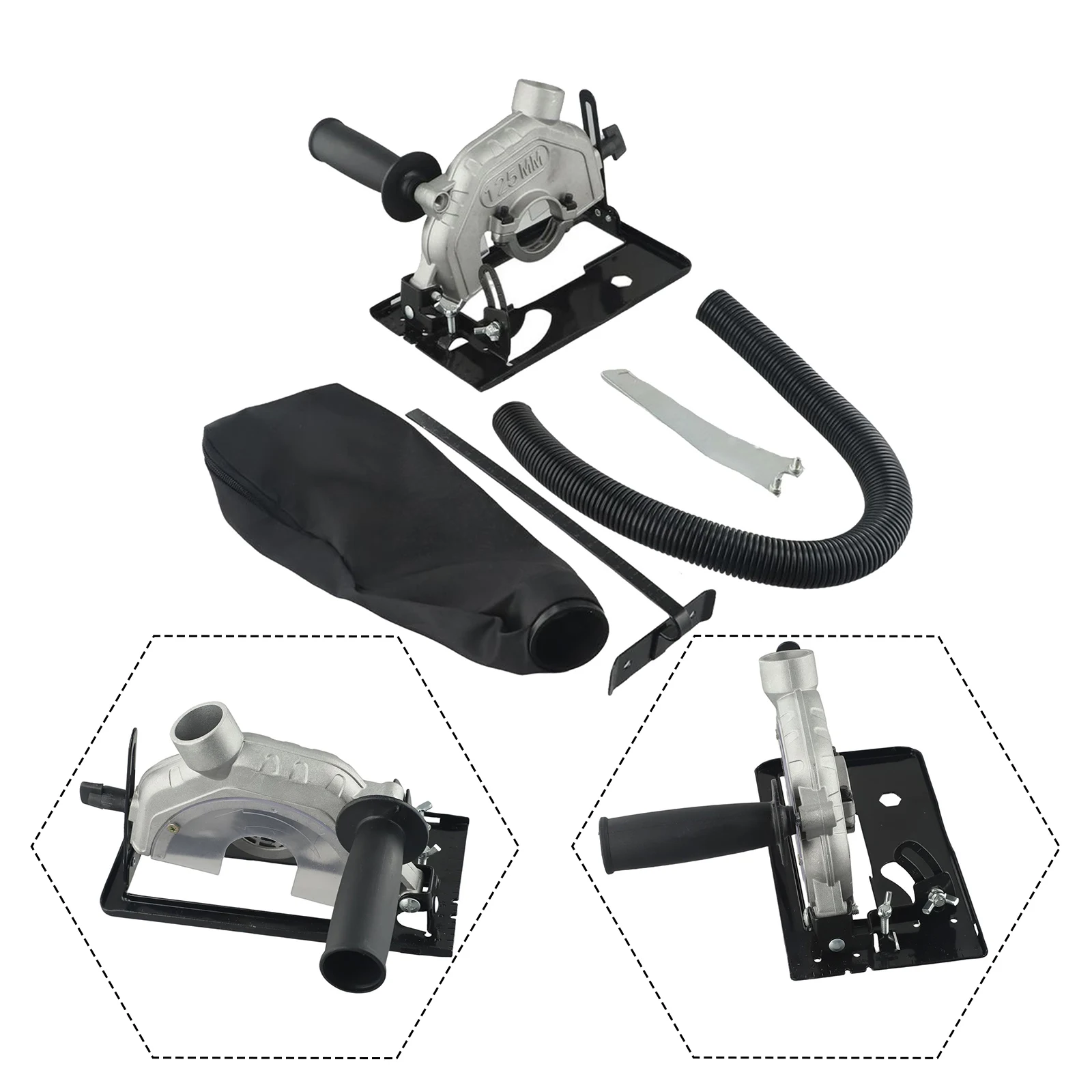 

Set Base Bracket Electric Chainsaw Exquisite Lightweight Angle Grinder Circular Saw Compact Converter Brand New