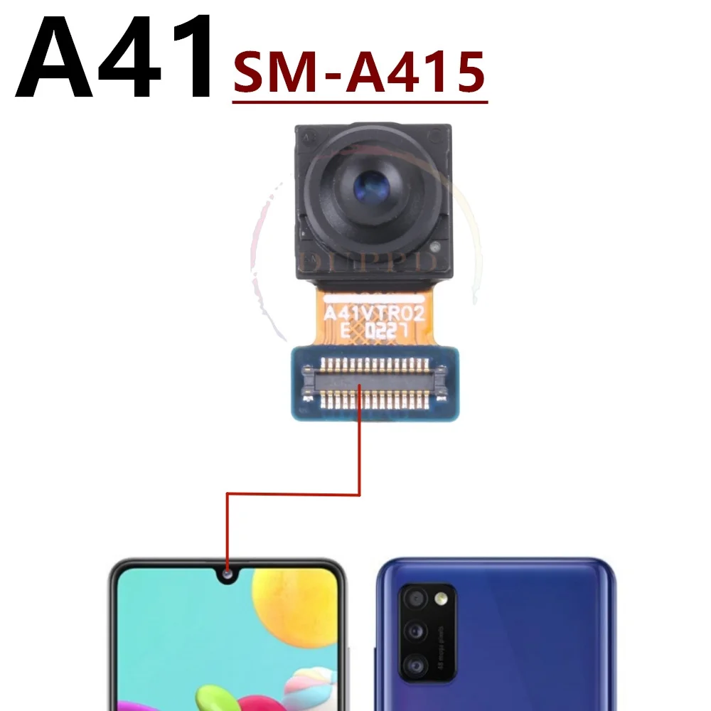 Rear Front Camera For Samsung Galaxy A21 A31 A41 Selfie Facing Backside Frontal Back Camera Module Flex Spare Part