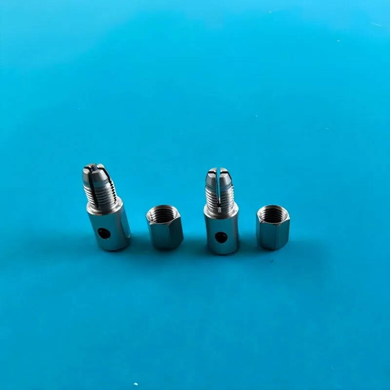 304 Stainless Steel Motor End Lock Head, High-Precision Drive Shaft Connector for Mini Hydro RC Racing Boat Upgrade