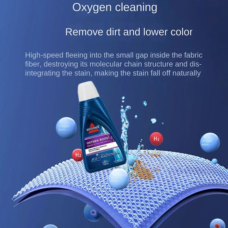 Original BISSELL Vacuum Cleaner Cleaning Fluid Floor Cleaning Solution Liquid 1L. Vacuum Cleaner Parts Universal