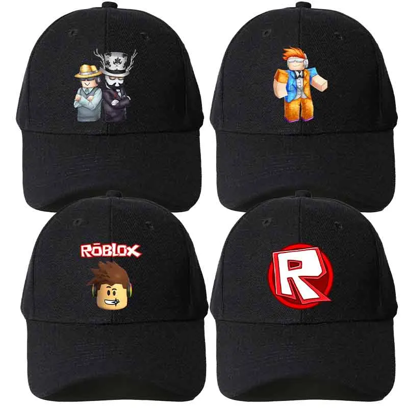 

Бейсбольные кепки Roblox Snapback для женщин и мужчин, весенне-осенние, регулируемые, повседневные, с защитой от солнца, модные, в подарок