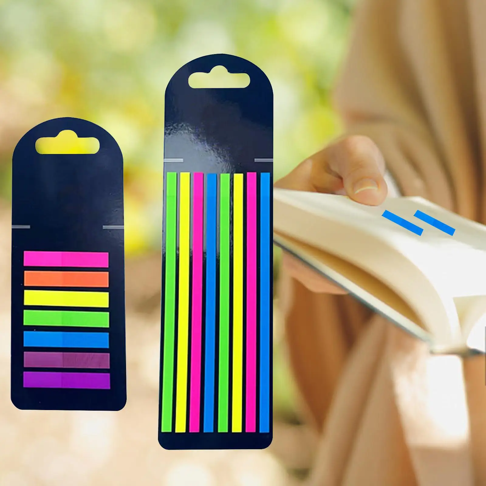 Sticky Note Flags, Multifunctional Note Marker แท็บหน้าบุ๊คมาร์คสารพันสําหรับจําแนกไฟล์ แคตตาล็อก Index Notebook Home