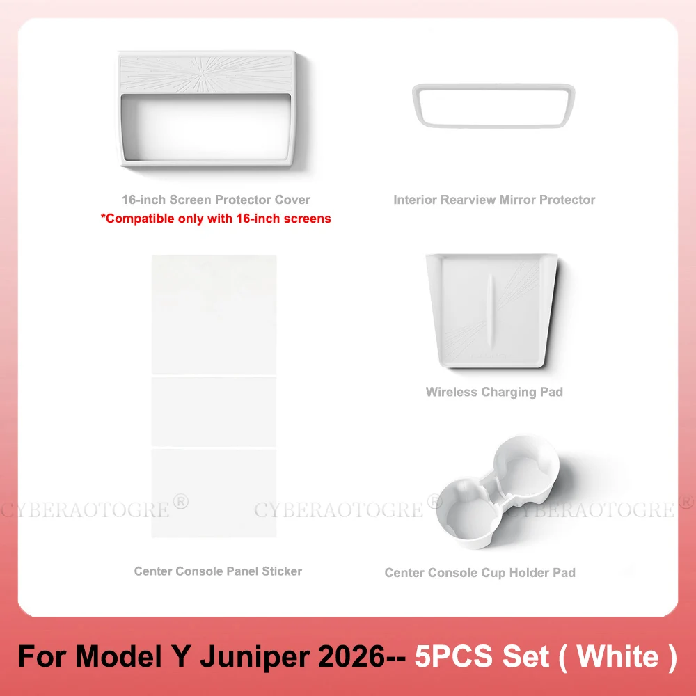Y Juniper 5PCS White