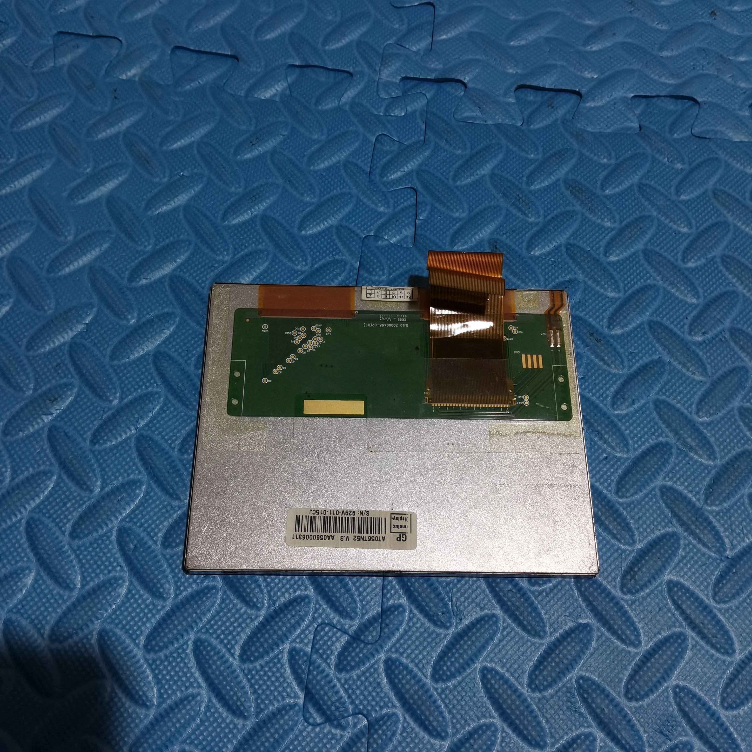 AT056TN52 V.3 Tela LCD de 5,6 polegadas