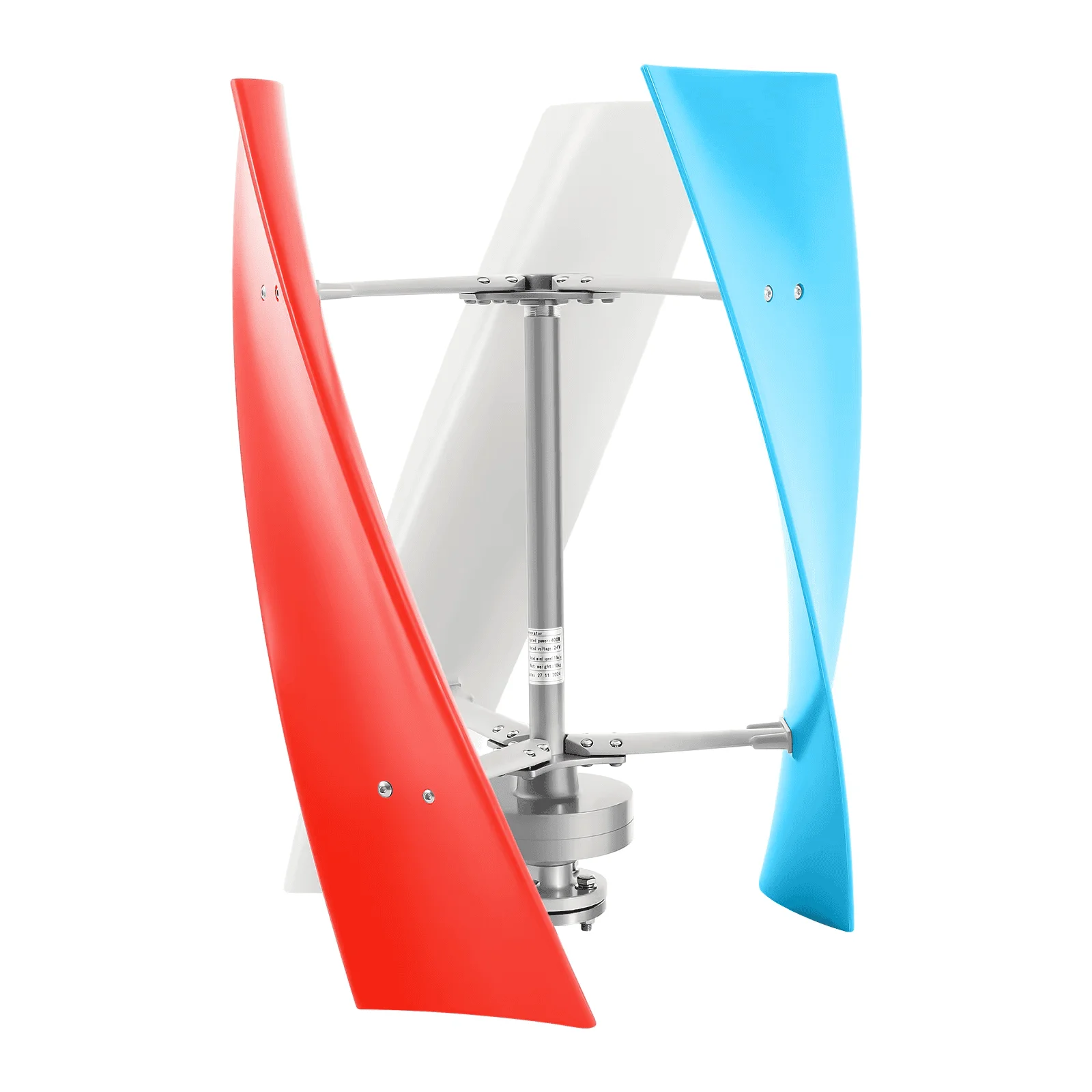2026 SELL Efficient 400W 3-blade Vertical Wind Turbine Generator 12V/24V with Controller IP67 Double Bearings Vertical Wind Gene