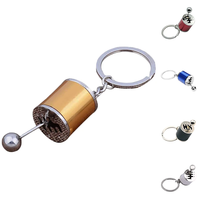 Creative Auto Parts Model 6-Speed Gearbox Transmission Keychain Keyring Ring