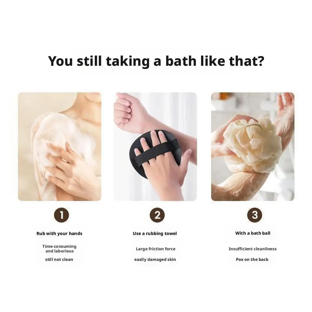 Brosse corporelle à poils naturels, brosse à récurer le dos pour douche, poils souples, manche long pour le brossage sec, l'exfoliation et les soins de la peau