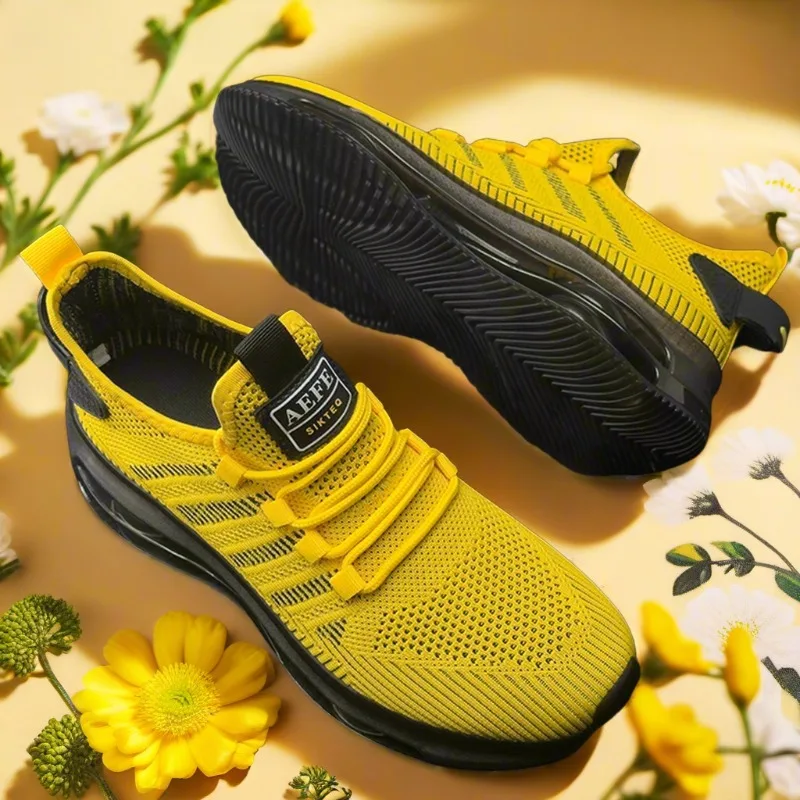 MAEDEF 남성 운동화 캐주얼 스포츠 신발 편안한 통기성 남성 디자이너 신발 메쉬 워킹 스니커즈 남성 체육관 운동화