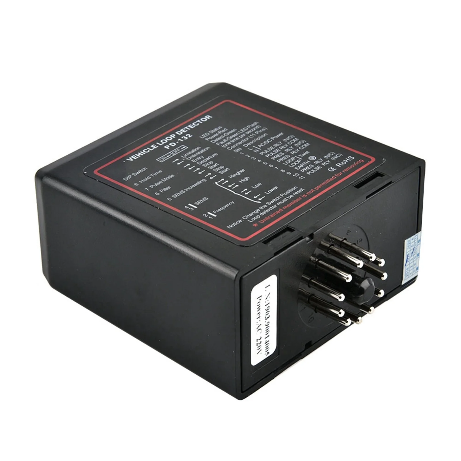 Sistema automático inteligente do detector do laço do veículo do abridor da barreira ZK30