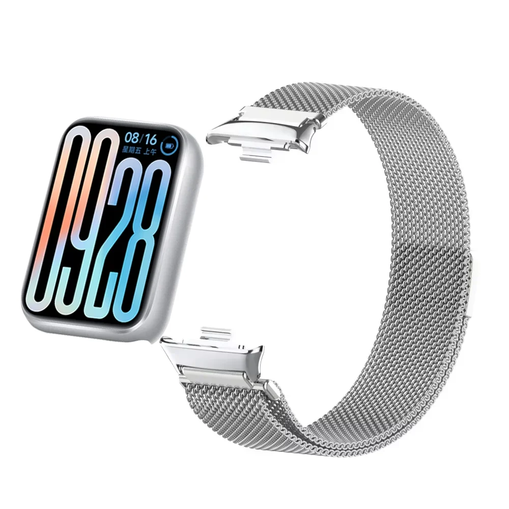 Milanese Loop Metal Strap for XiaoMi Miband 9 8 Pro Comfortable Magnetic Bracelet Band Redmi Watch 4 5 Correa Belt Accessories