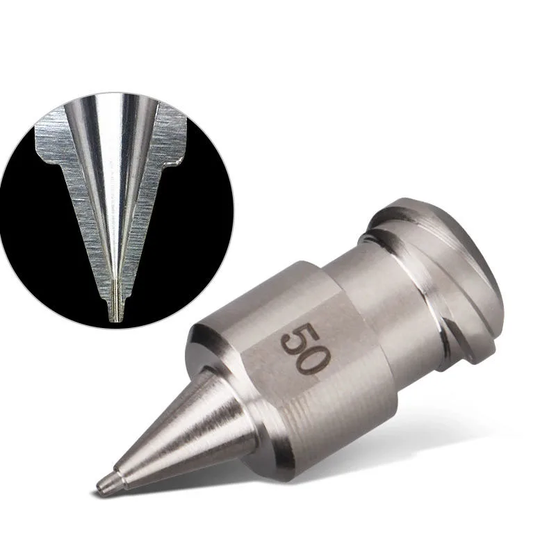 

High Precision Stainless Steel One-Piece Glue Dispensing Needle, Double Thread Tapered Needle Tip Integrated Conical, 1/5/10pcs