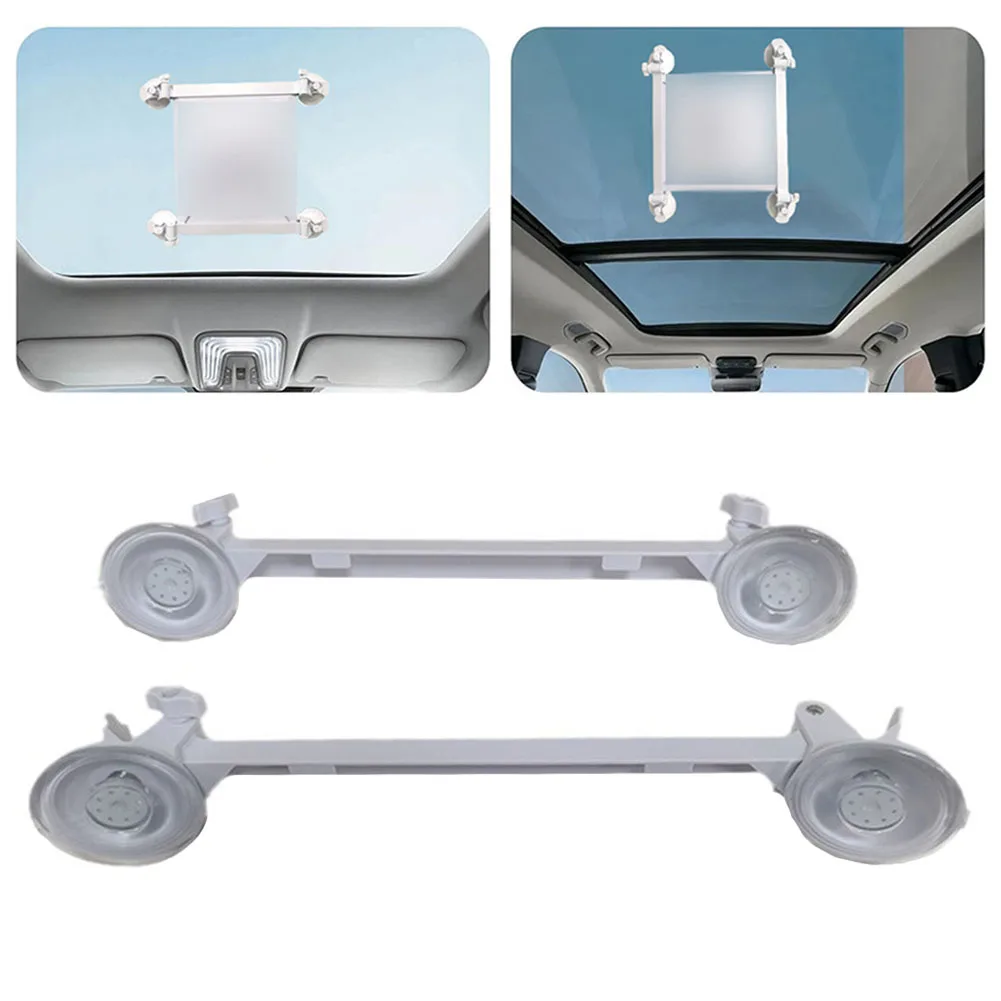 2Pcs White Suction Cup Car Mount Bracket For Starlink Roof Sunroof Windshield Holder Navigation Accessories