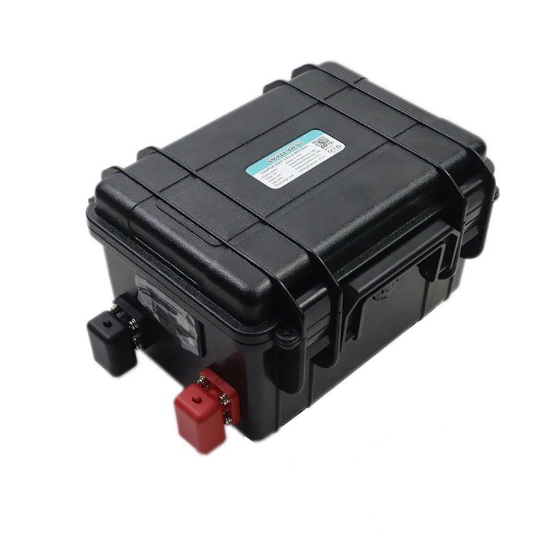 12 فولت 30 أمبير 50 أمبير 100 أمبير 120 أمبير 150 أمبير LiFePO4 بطارية سعة كبيرة LED مع بلوتوث DIY12.8 فولت بطارية محمولة قابلة للشحن في الهواء الطلق #2