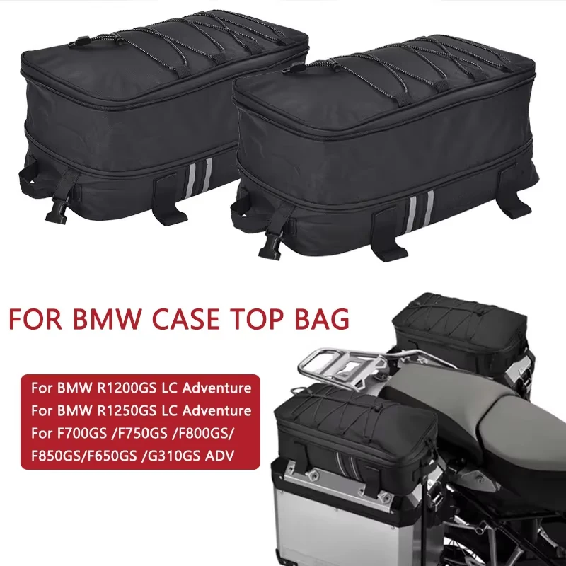 

Motorcycle Saddlebag Top Bag Top Box F650GS G310GS ADV Side Case Panniers Luggage For BMW R1250GS Adventure R1200GS R 1250 GS LC