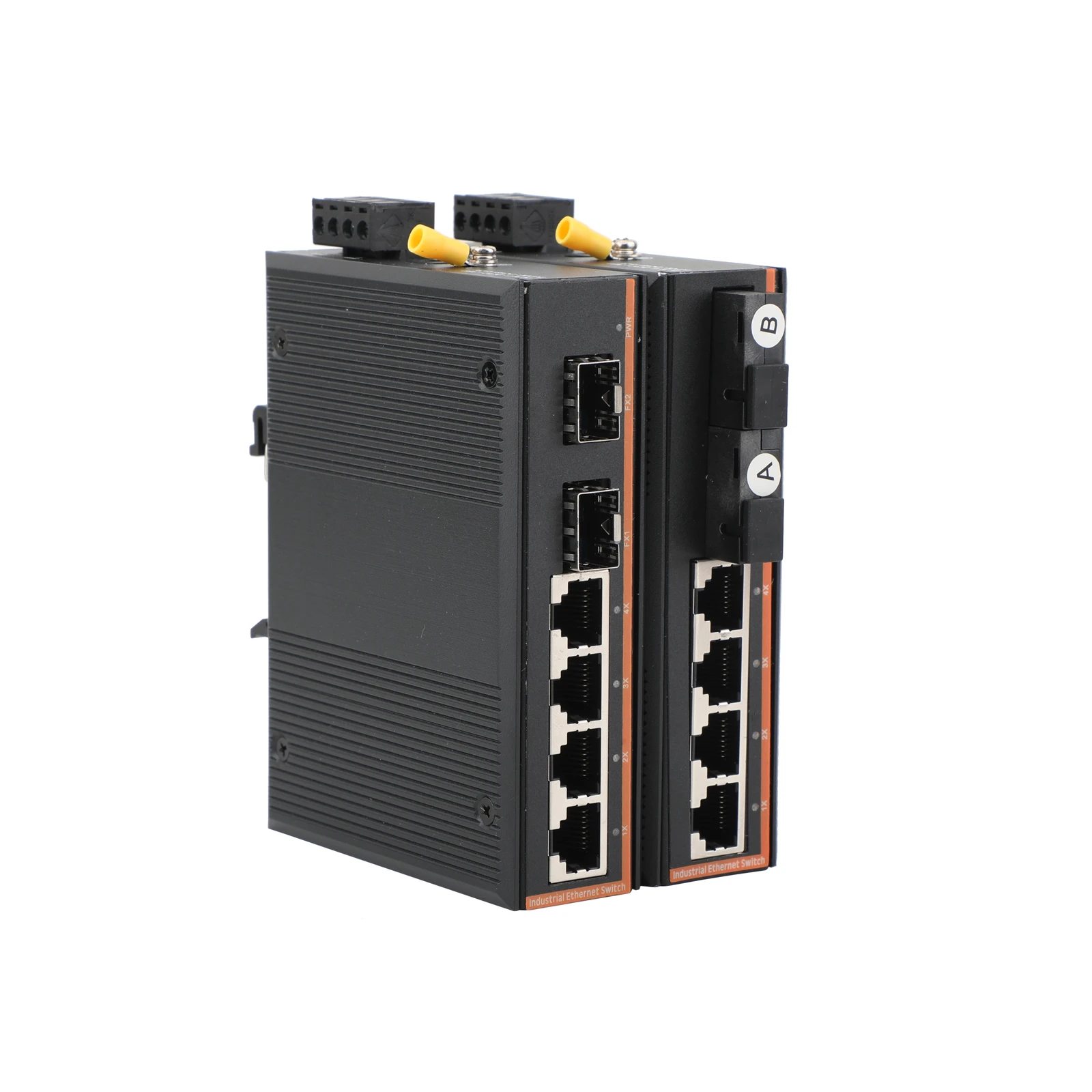 جيجابت 2 بصري 4 كهربائي 1000 ميجابت في الثانية ألياف واحدة وضع واحد SC/SFP مفتاح منفذ إرسال واستقبال الألياف البصرية