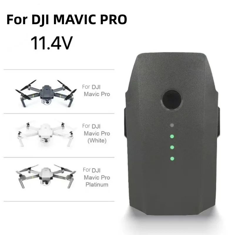 New Large Capacity 11.4V 3830mAh for Mavic Pro Battery Intelligent Flight Battery Replacement for DJI Mavic Pro Mavic 1 Pro