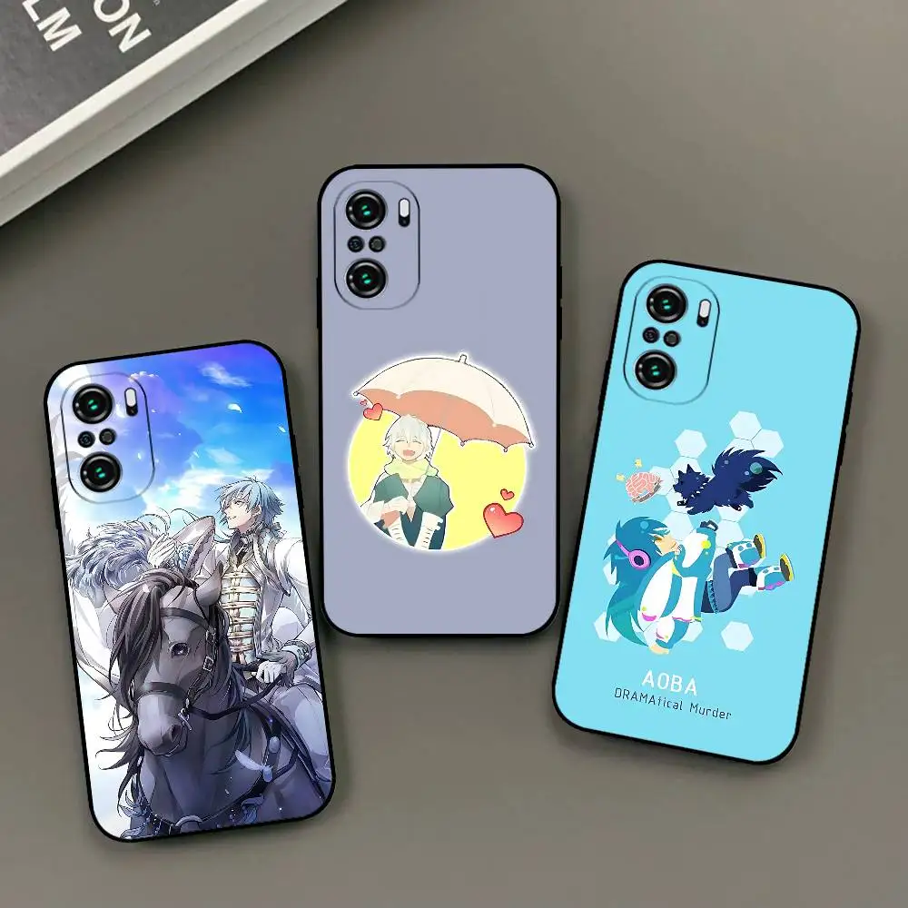

Game B-Dramatical N-Murder Phone Case Black Phone Case For Xiaomi 11 12 Redmi Note 11 5G 8T 9A 9 10T Note8Pro Note9 12S Ultra