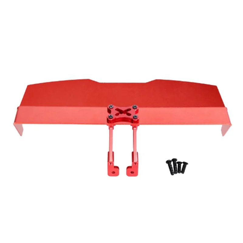 

Metal GT Ducktail Spoiler Bracket Accessories Tail Wing Accesories Part For Wltoyss1/12 1/14 144001 124019 RC Car
