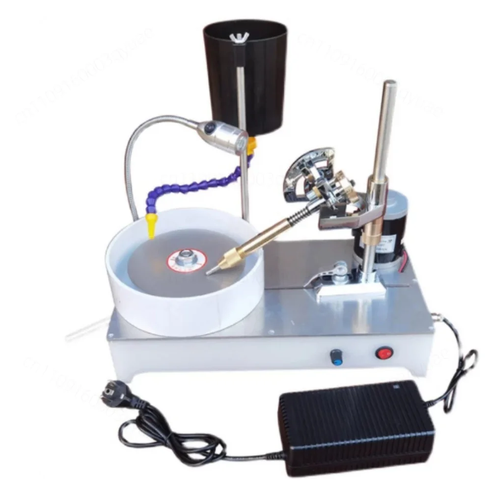 Precision Gem Polishing Faceting Machine DC Stepless Speed Gem Angle Grinder
