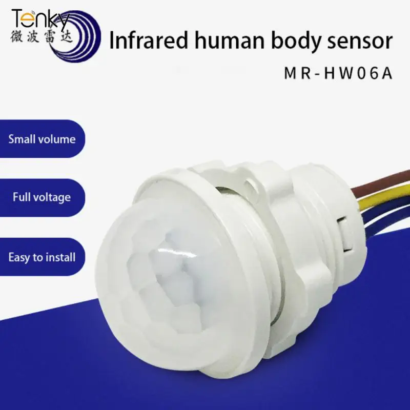 100 Brand New Infrared Motion Sensor Small Size Infrared Detector High Quality Easy To Install And Operate Light Weight
